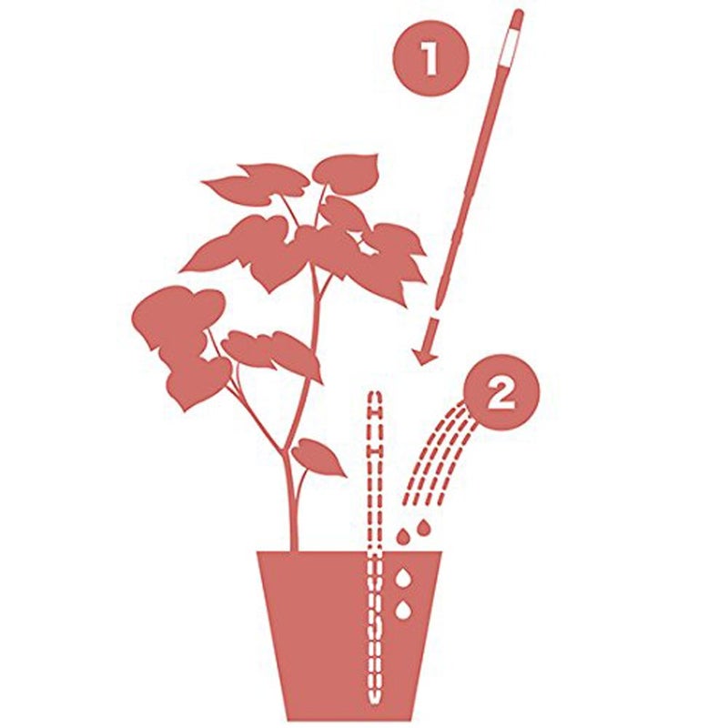 Sustee Aquameter Set of 2, Plant Moisture Sensor, (White, Medium, Refillable) - Image 2